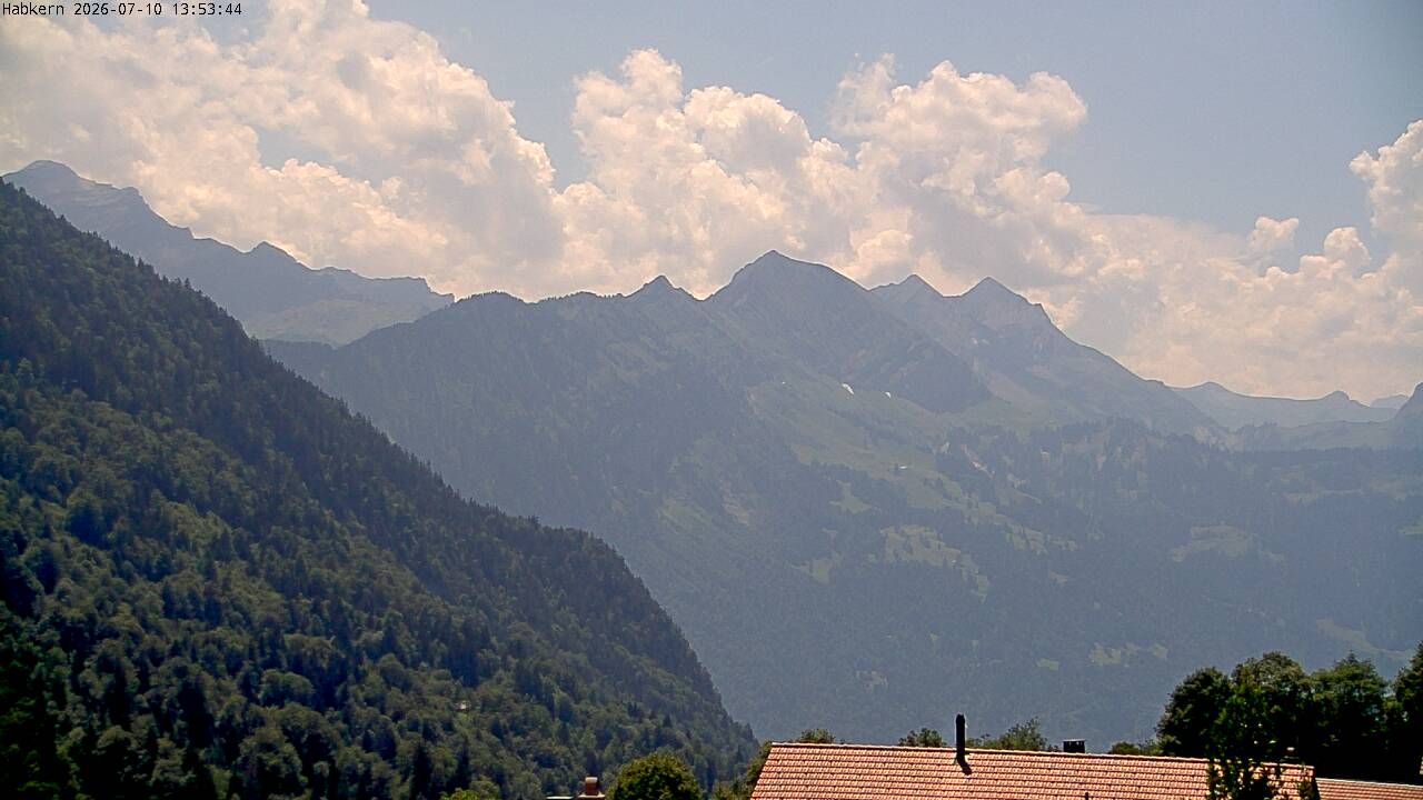 Habkern › Süden: Harder Kulm - Thunersee