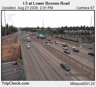 Traffic Cam Tualatin: I- at Lower Boones Road