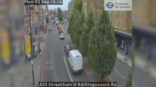 Traffic Cam Croydon: A23 Streatham H Rd/Kingscourt Rd