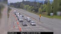 North Cowichan > South: , Hwy , at Herd Rd/Cowichan Valley Hwy, about  km north of Duncan, looking south - Day time