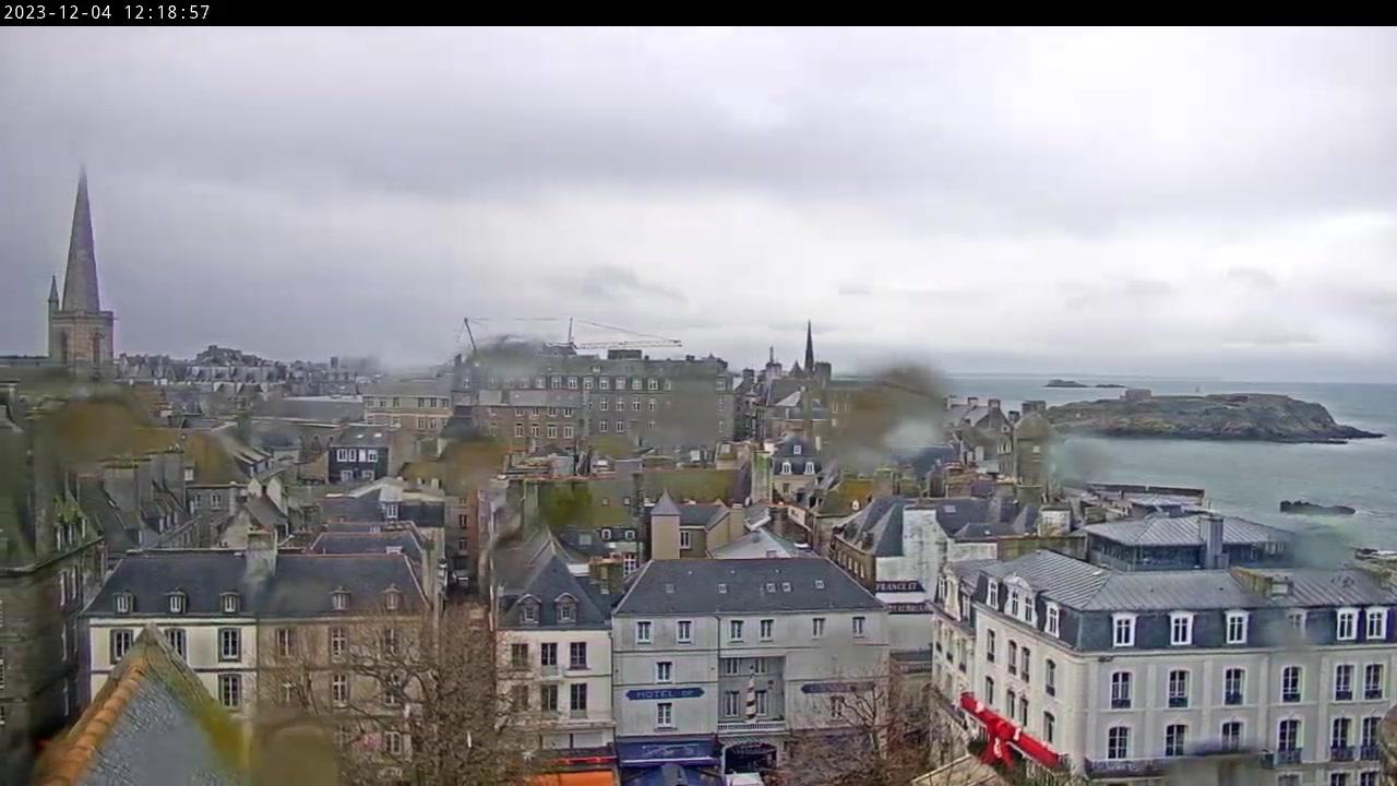 Webcam Saint-Malo France