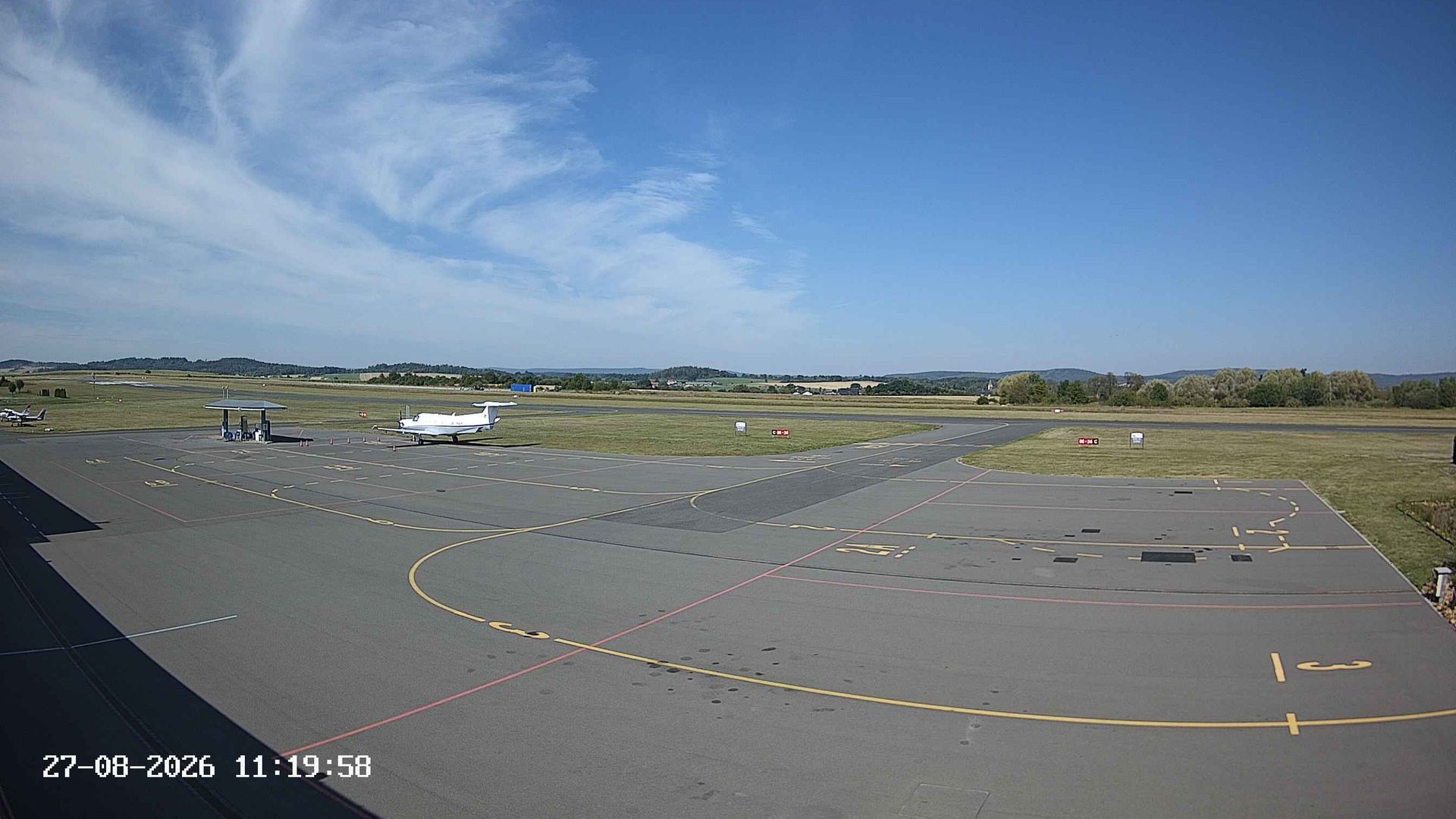 Traffic Cam Drasov › North-West: Příbram Airport