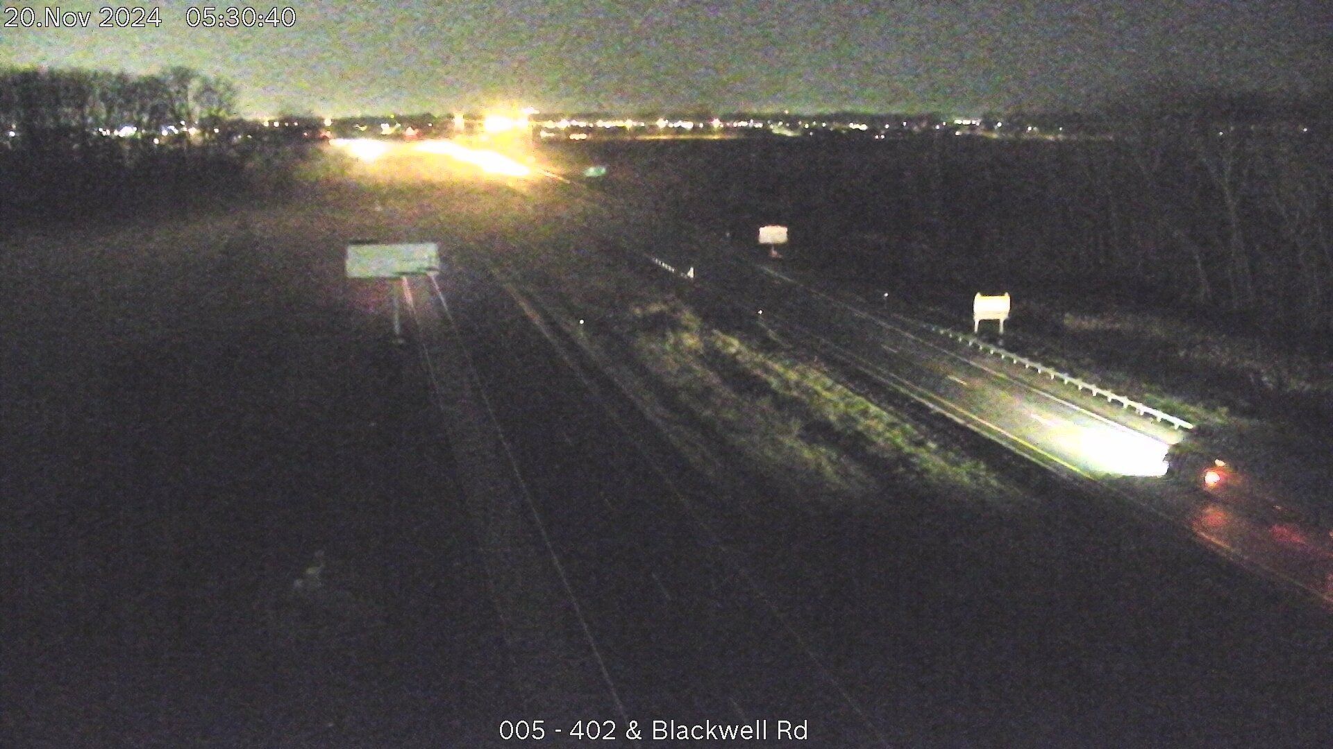 Traffic Cam Sarnia: Highway 402 near Blackwell Sideroad