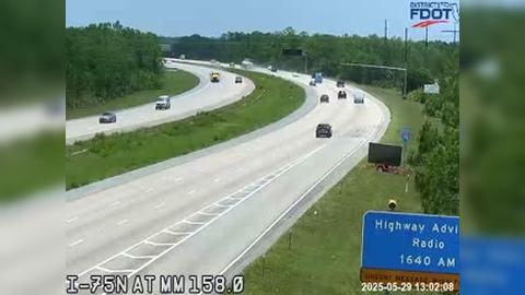 Traffic Cam South Punta Gorda Heights: 1580N_75_N/O_Tuckers_Grd_M158