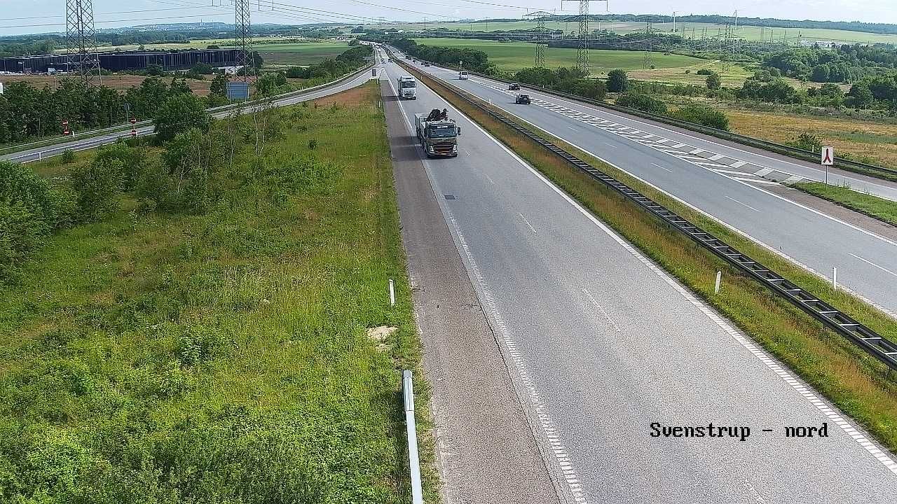 Traffic Cam Ferslev › North: Svenstrup - N