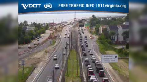 Traffic Cam Willoughby Beach: I-64 - MM 272.5 - WB - OL AT 13TH VIEW