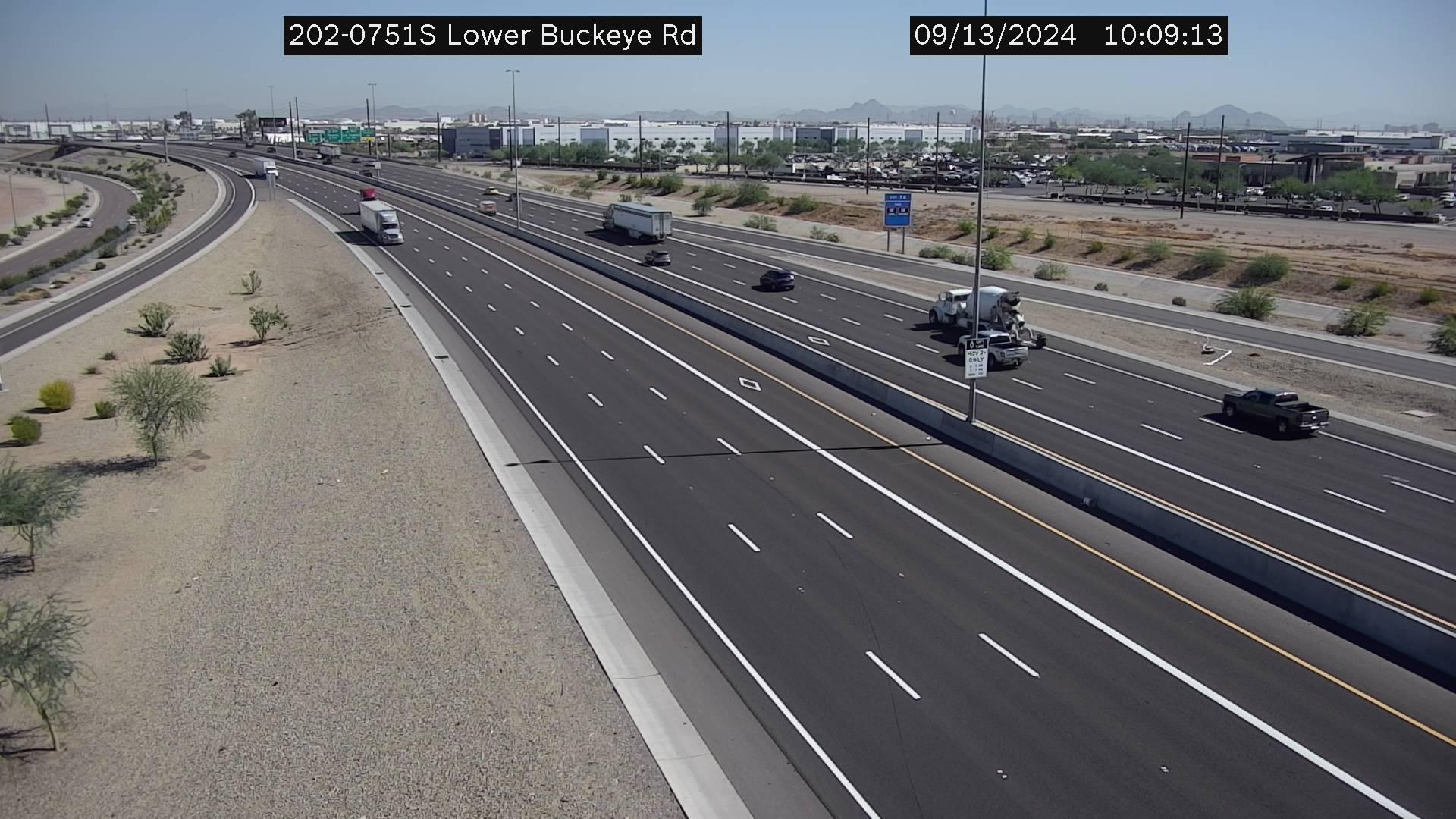 Traffic Cam Estrella › East: L-202 EB 75.13 @Lower Buckeye