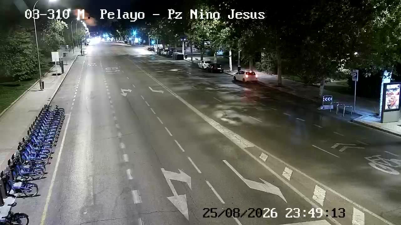 Traffic Cam Jeronimos: MENENDEZ PELAYO - PLAZA NI�O JES�S