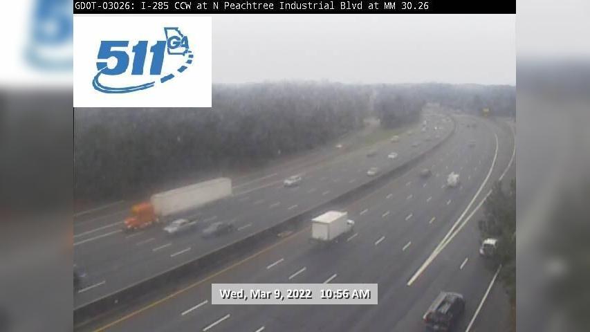 Traffic Cam Dunwoody: GDOT-CAM-