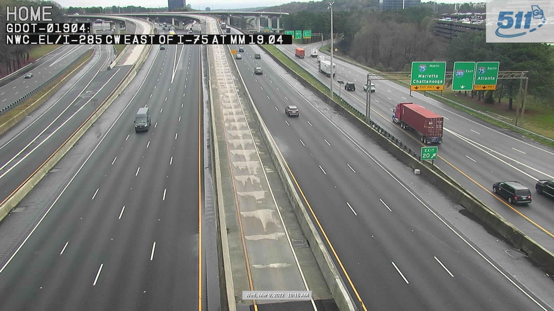 Traffic Cam Vinings: GDOT-CAM-