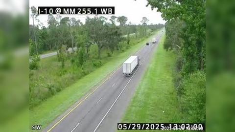 Traffic Cam Madison: I-10 @ MM 255.1 WB