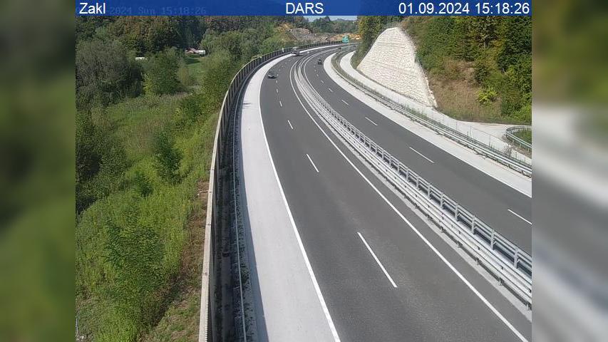 Traffic Cam Kozminci: A4, Maribor - Gruškovje, Zakl