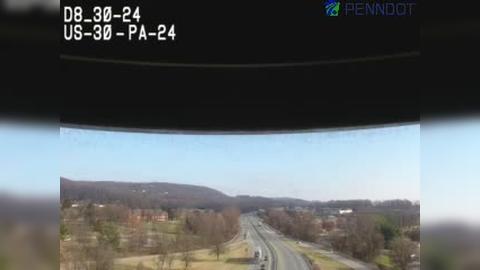 Traffic Cam Springettsbury Township: US 30 @ PA 24 MOUNT ZION RD EXIT