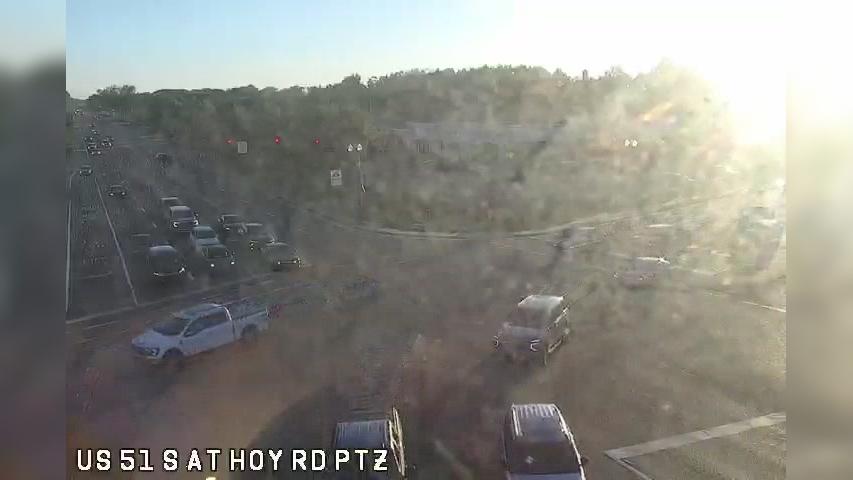 Traffic Cam Madison: US 51 at Hoy Rd