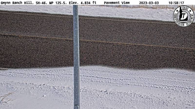 Traffic Cam Gooding: SH 46: Gwynn Ranch Hill: Pavement