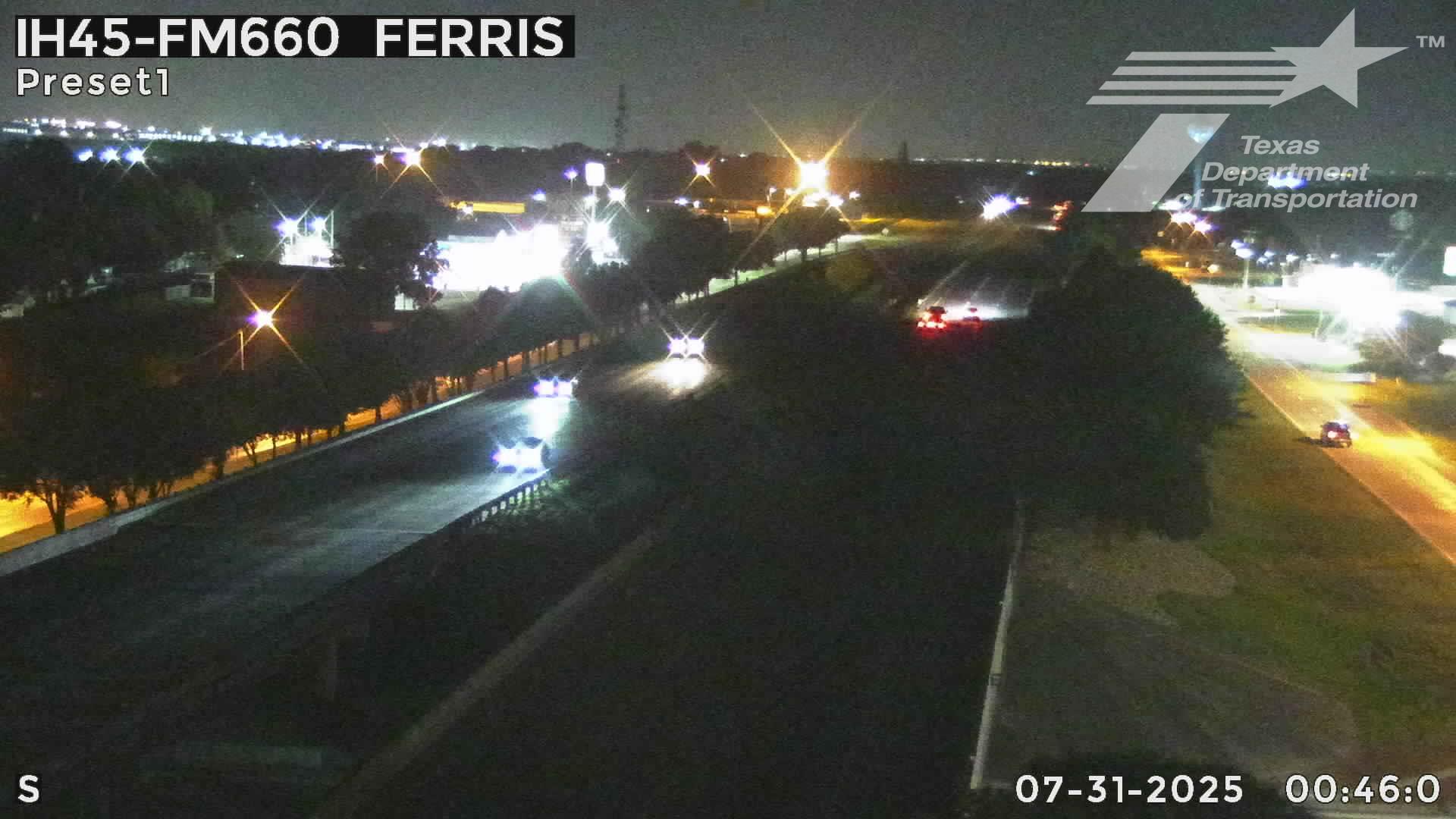 Traffic Cam Ferris › North: I-45 @ FM660