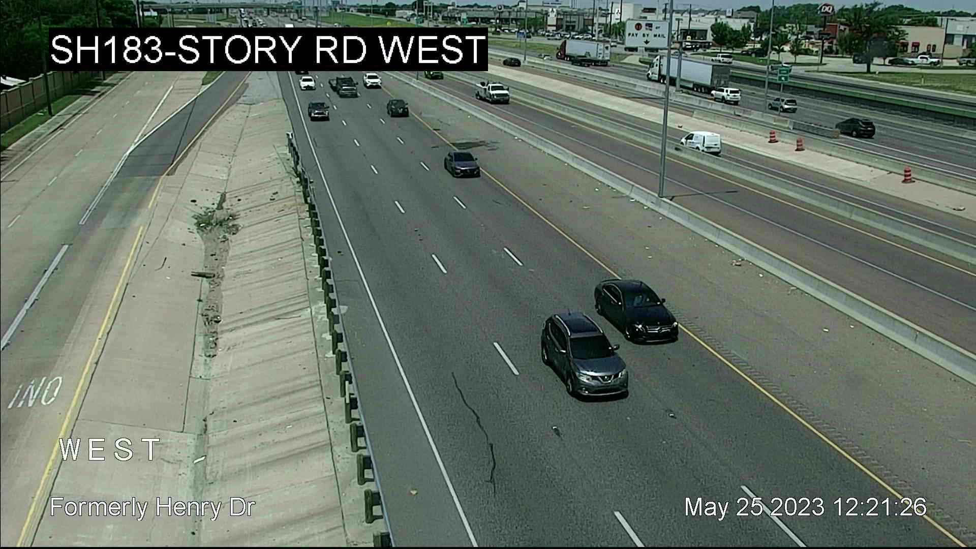 Traffic Cam Irving › East: SH 183 @ Henry Dr