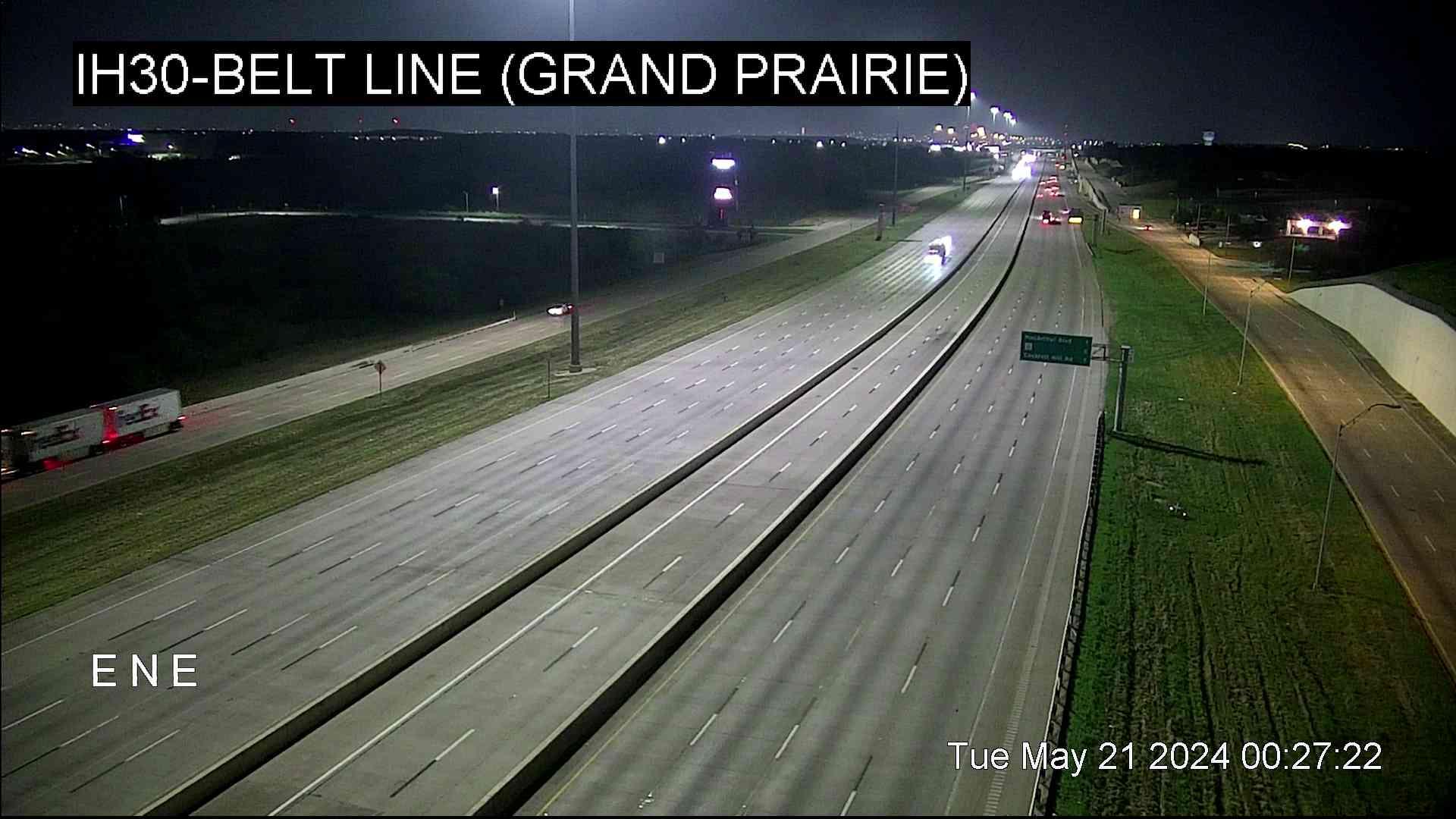 Traffic Cam Grand Prairie › East: I-30 @ Belt Line