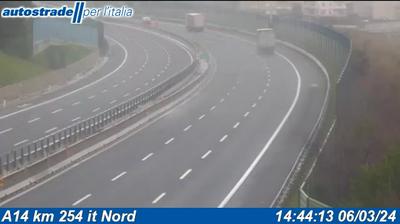 immagine della webcam nei dintorni di Ancona: webcam Porto Potenza Picena