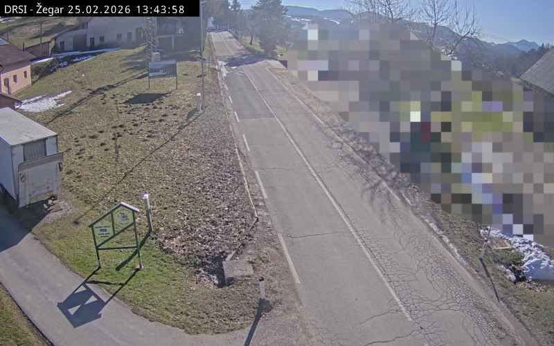 Traffic Cam Sentjur: R2-423, Črnolica - Lesično, pri Žegarju