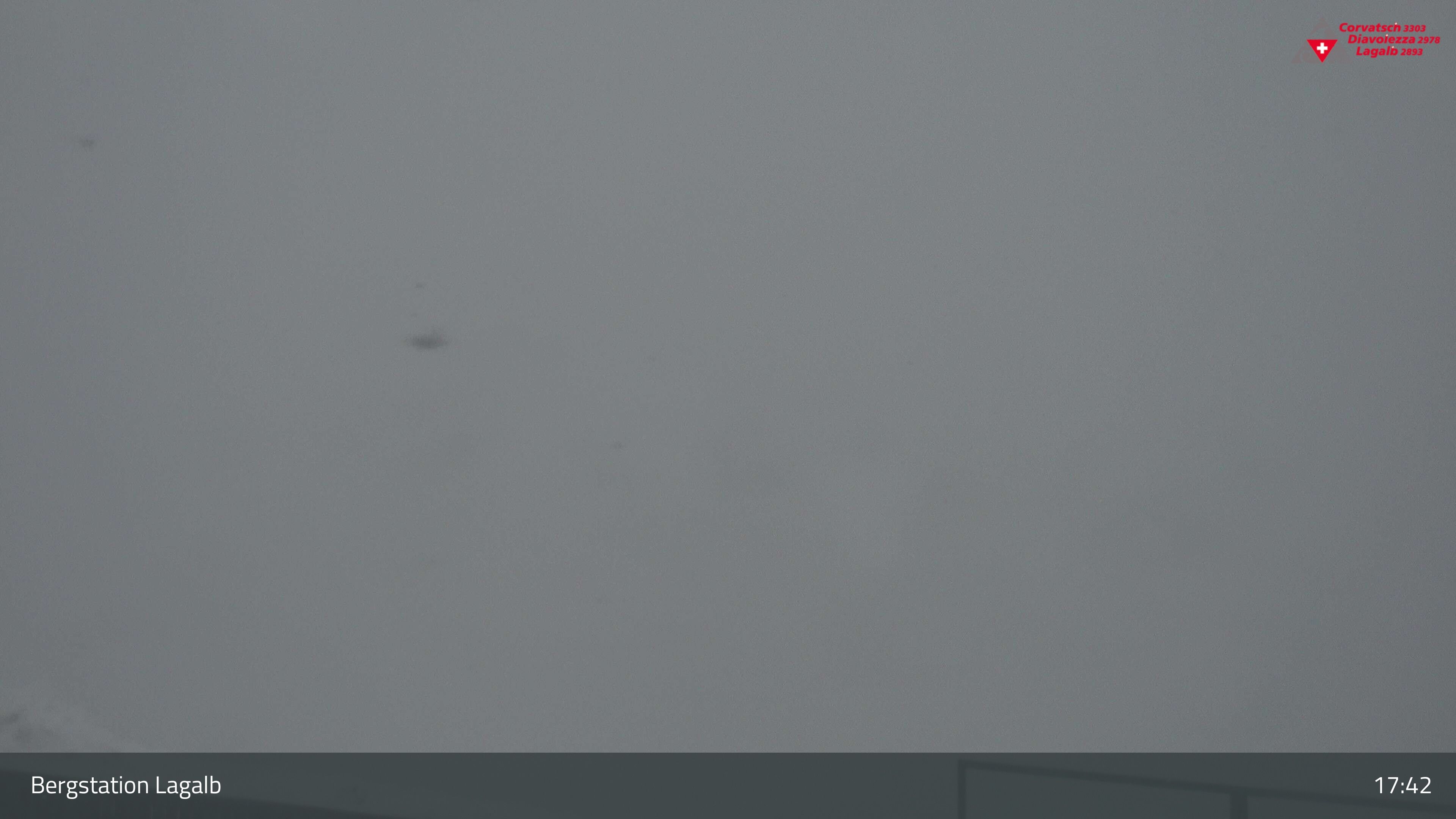 Pontresina: Bergstation Lagalb, Lagalb, Sicht Poschiavo