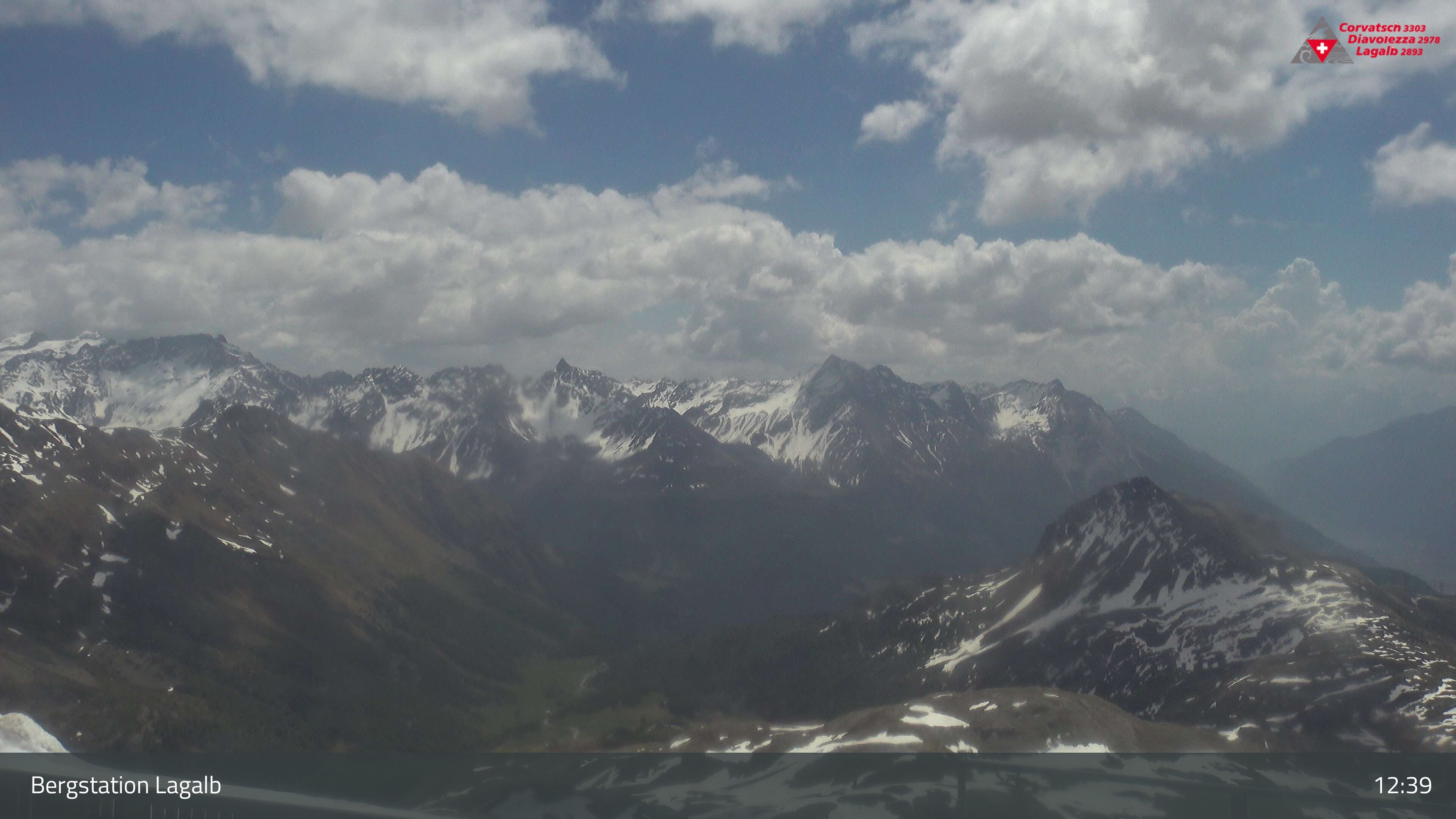 Pontresina: Bergstation Lagalb, Lagalb, Sicht Poschiavo