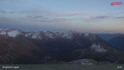 Pontresina: Bergstation Lagalb, Lagalb, Sicht Poschiavo
