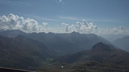 Pontresina: Bergstation Lagalb, Lagalb, Sicht Poschiavo