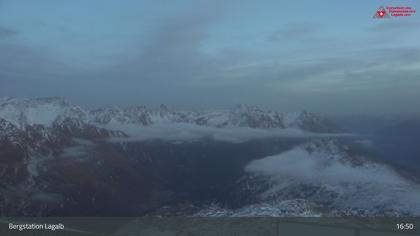 Pontresina: Bergstation Lagalb, Lagalb, Sicht Poschiavo