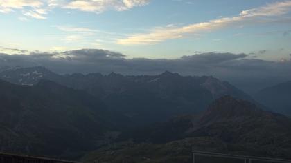 Pontresina: Bergstation Lagalb, Lagalb, Sicht Poschiavo