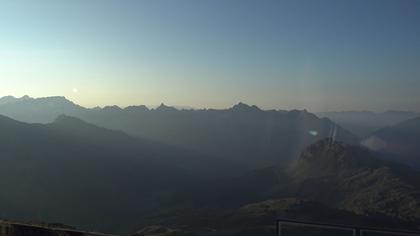 Pontresina: Bergstation Lagalb, Lagalb, Sicht Poschiavo