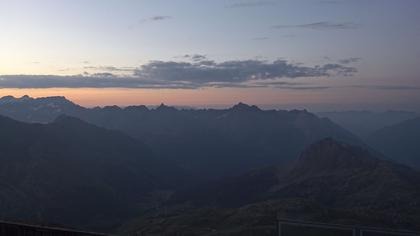 Pontresina: Bergstation Lagalb, Lagalb, Sicht Poschiavo