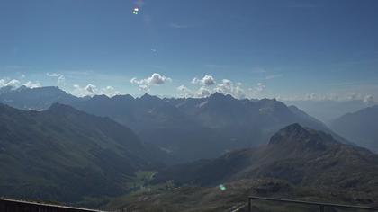 Pontresina: Bergstation Lagalb, Lagalb, Sicht Poschiavo