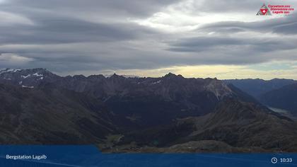 Pontresina: Bergstation Lagalb, Lagalb, Sicht Poschiavo