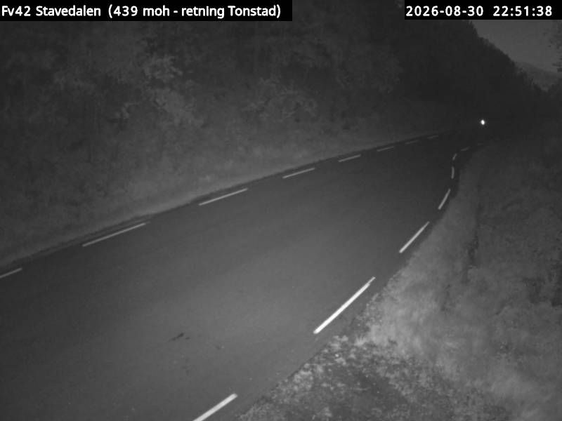 Traffic Cam Tveit: F42 Stavedalen (Sveindal)