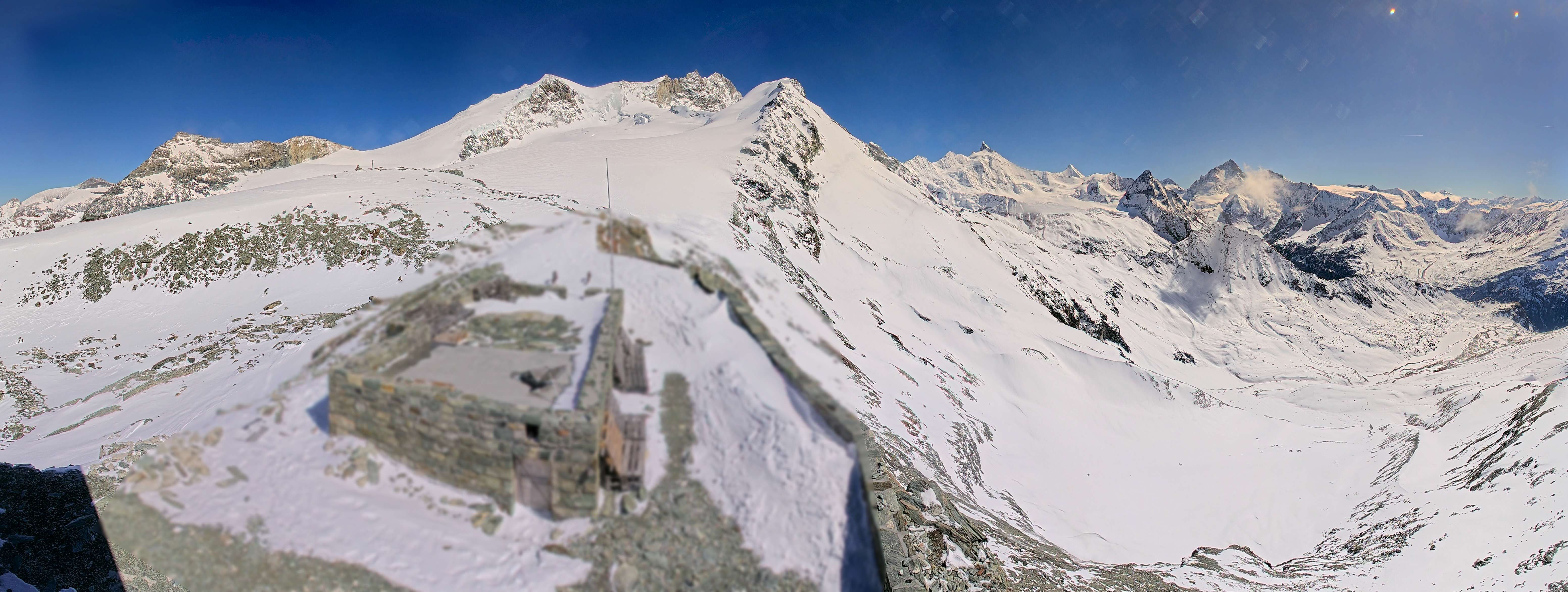 Anniviers › Südosten: Cabane de Tracuit CAS - Turtmann Glacier - Bishorn - Tracuit - Weisshorn