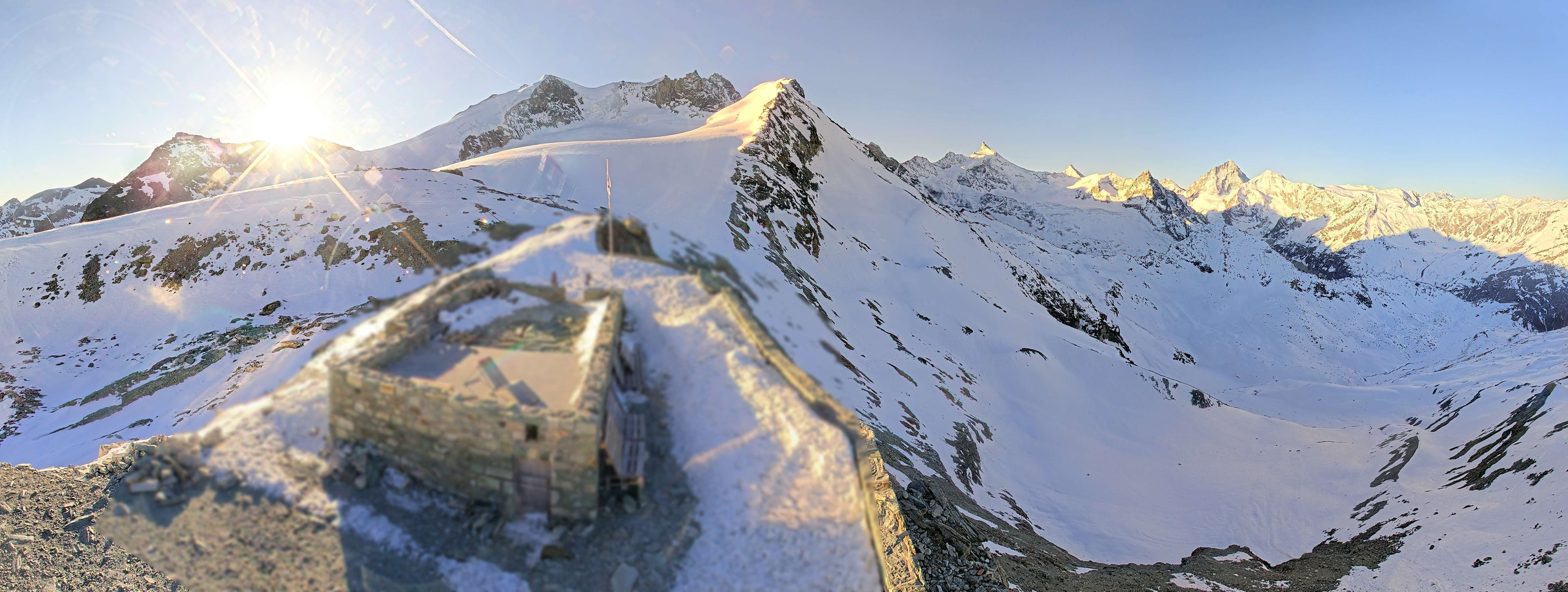 Anniviers › Südosten: Cabane de Tracuit CAS - Turtmann Glacier - Bishorn - Tracuit - Weisshorn