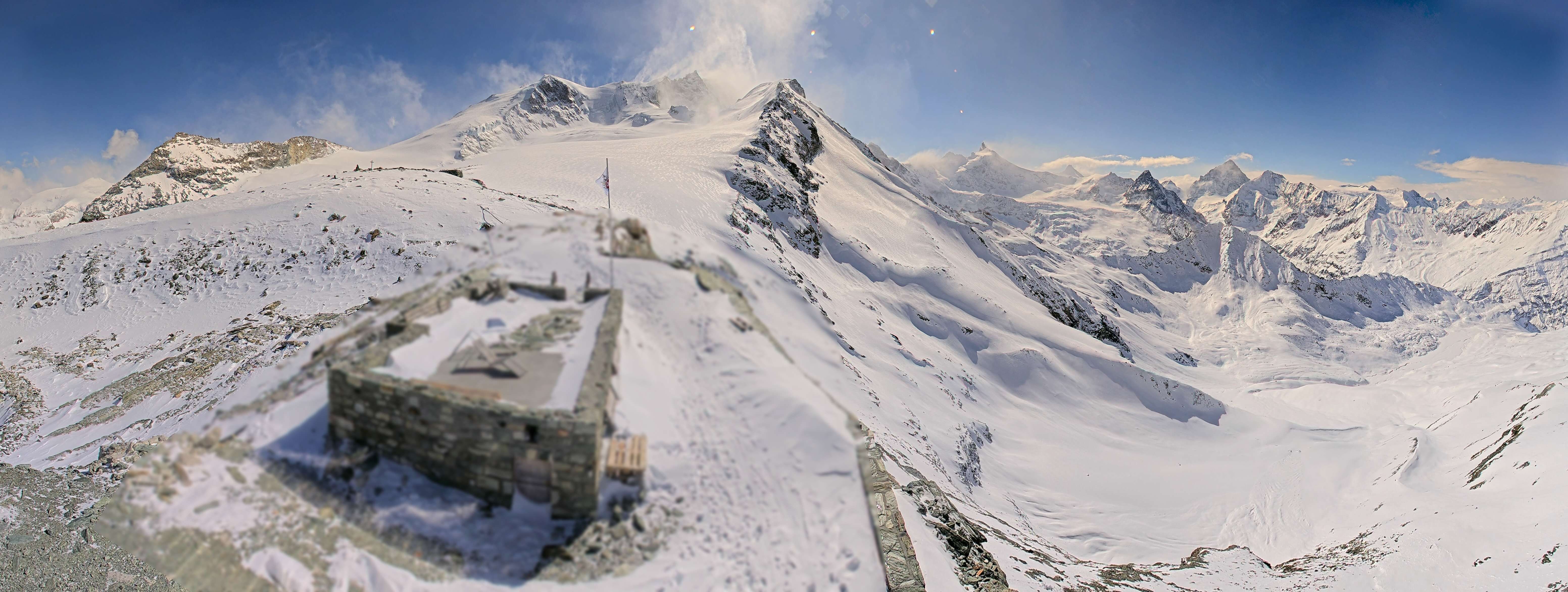 Anniviers › Südosten: Cabane de Tracuit CAS - Turtmann Glacier - Bishorn - Tracuit - Weisshorn