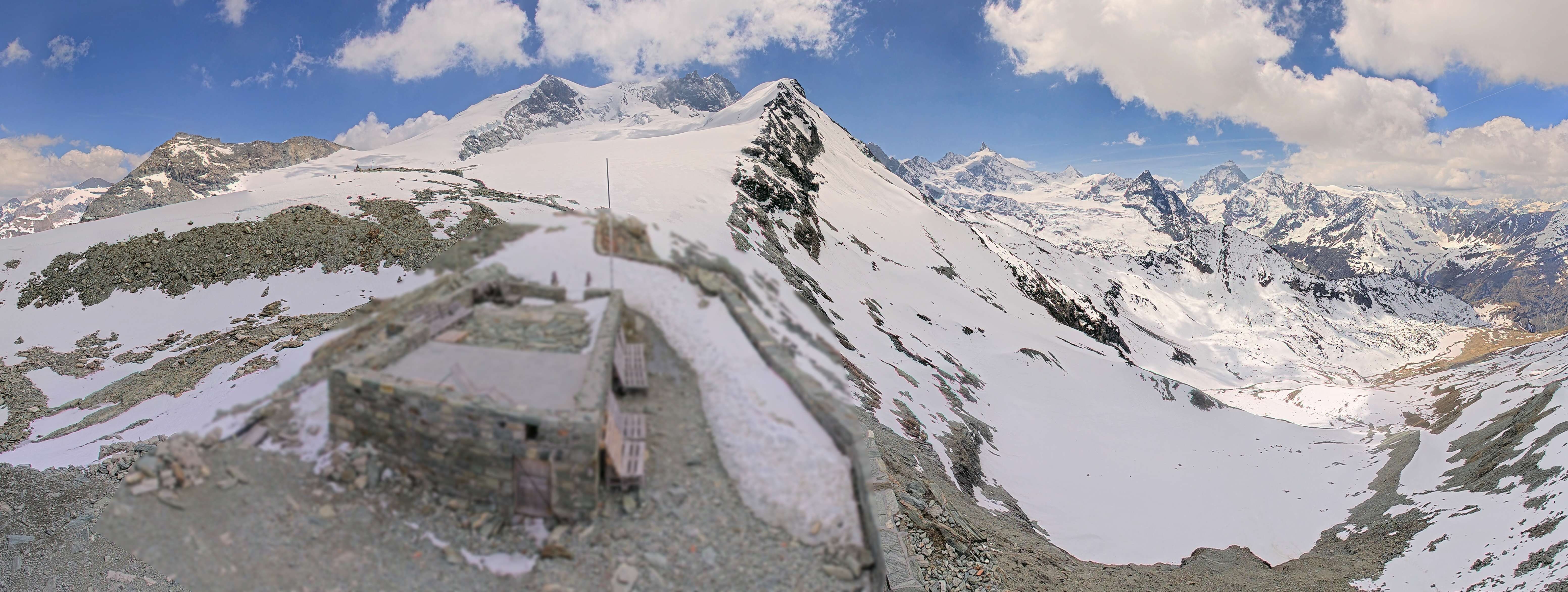 Anniviers › Südosten: Cabane de Tracuit CAS - Turtmann Glacier - Bishorn - Tracuit - Weisshorn