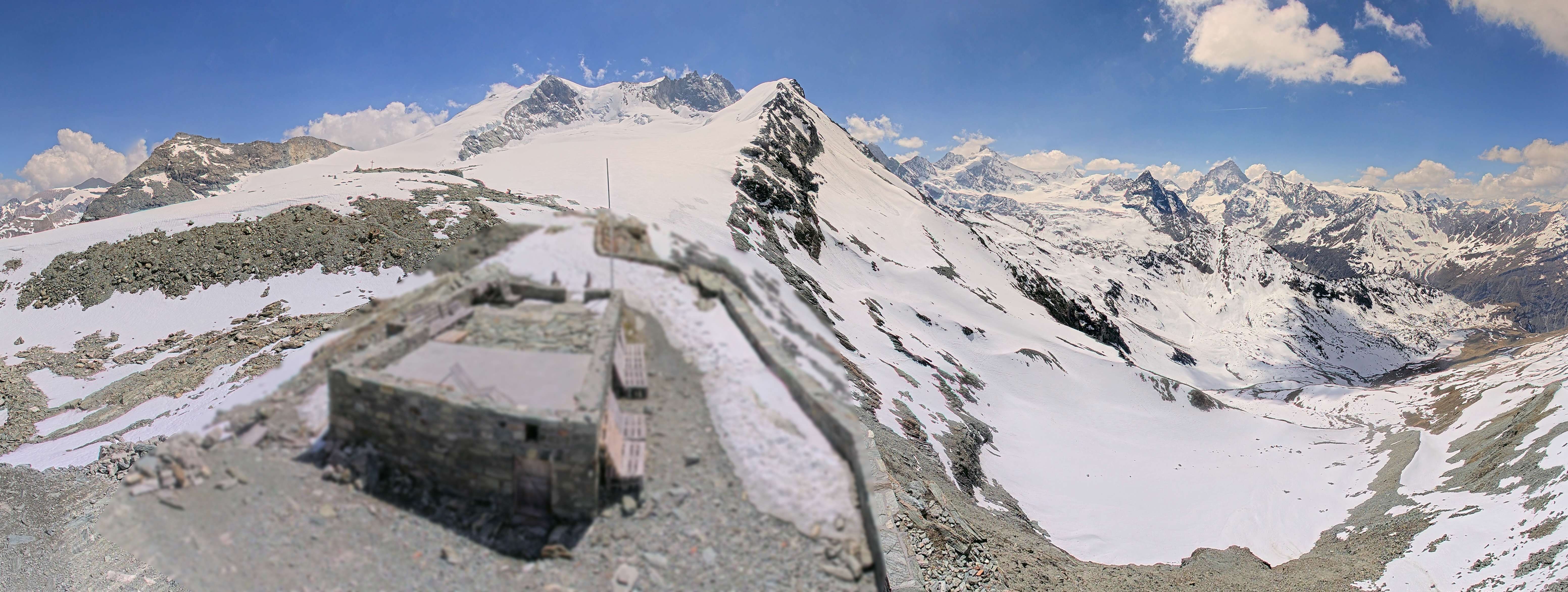 Anniviers › Südosten: Cabane de Tracuit CAS - Turtmann Glacier - Bishorn - Tracuit - Weisshorn