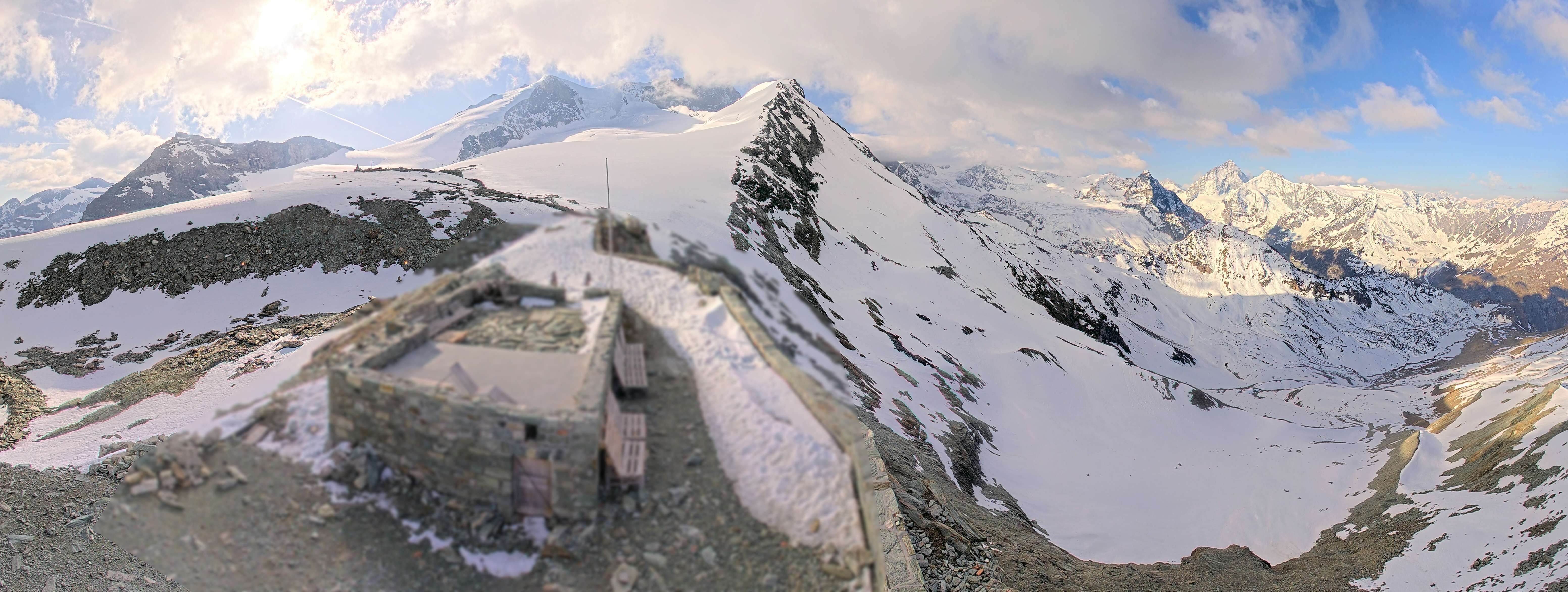 Anniviers › Südosten: Cabane de Tracuit CAS - Turtmann Glacier - Bishorn - Tracuit - Weisshorn