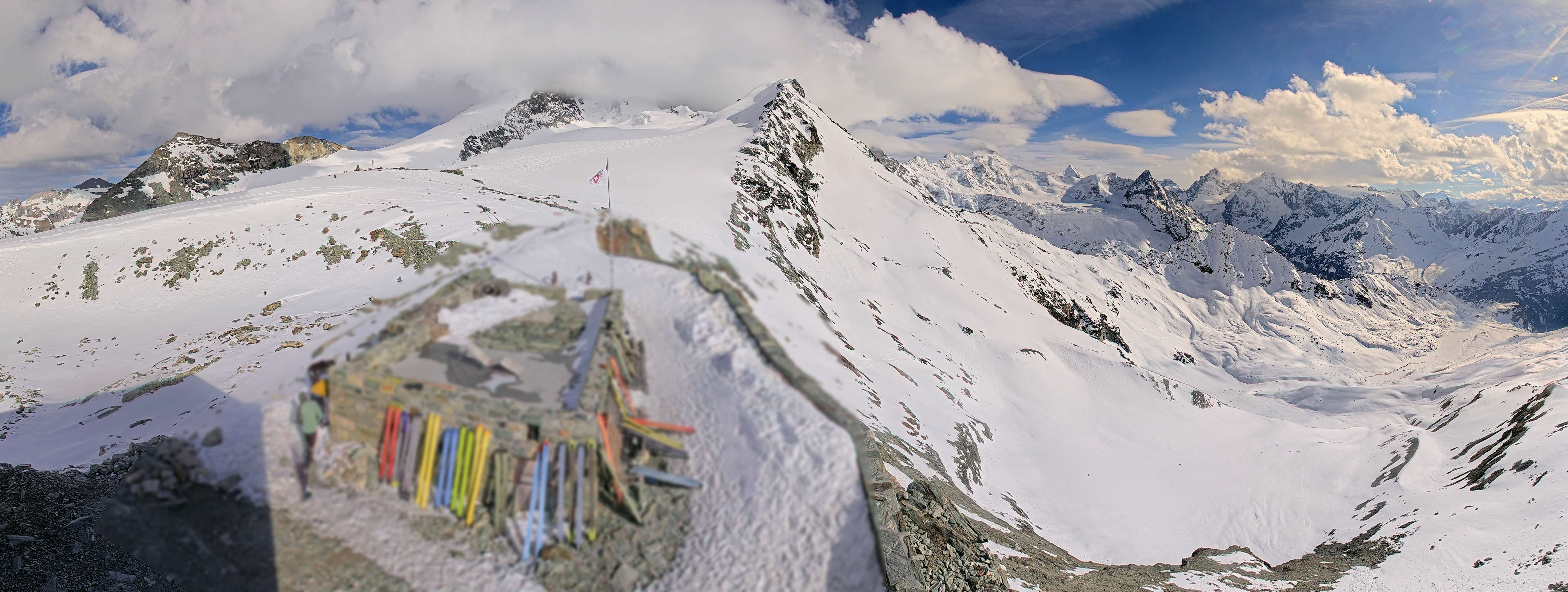 Anniviers › Südosten: Cabane de Tracuit CAS - Turtmann Glacier - Bishorn - Tracuit - Weisshorn