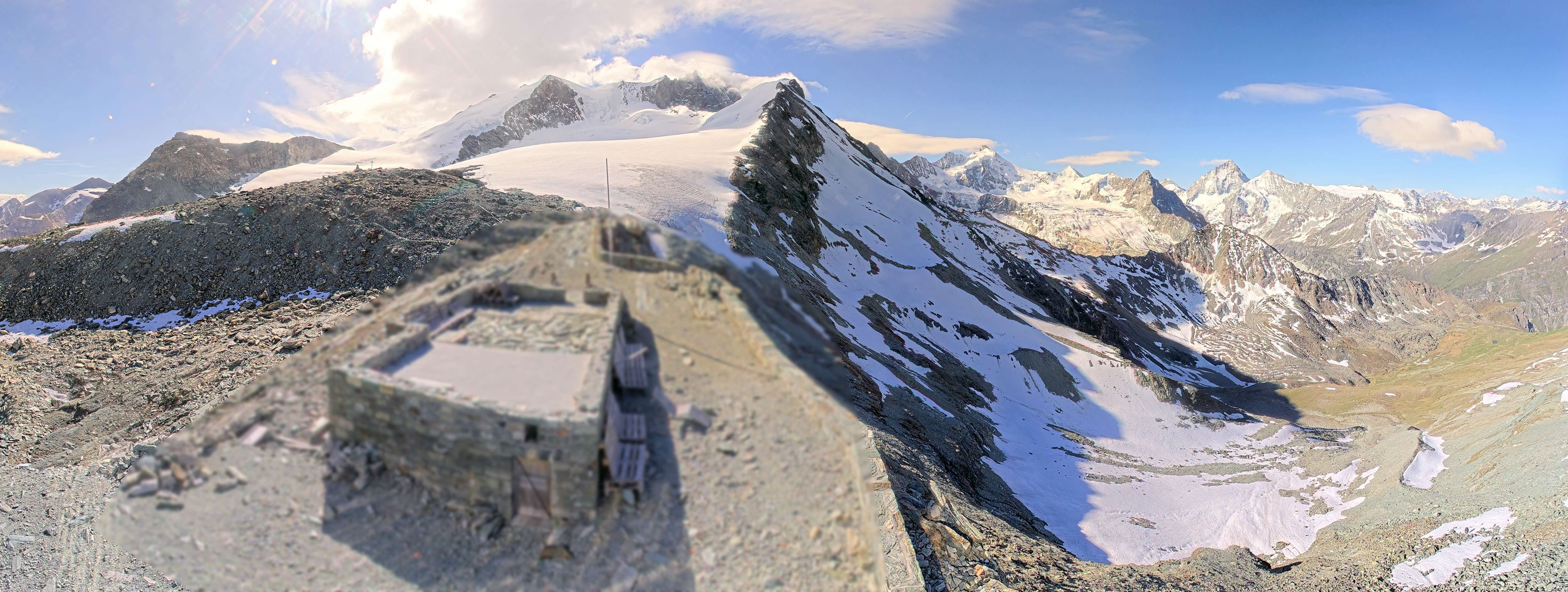 Anniviers › Südosten: Cabane de Tracuit CAS - Turtmann Glacier - Bishorn - Tracuit - Weisshorn