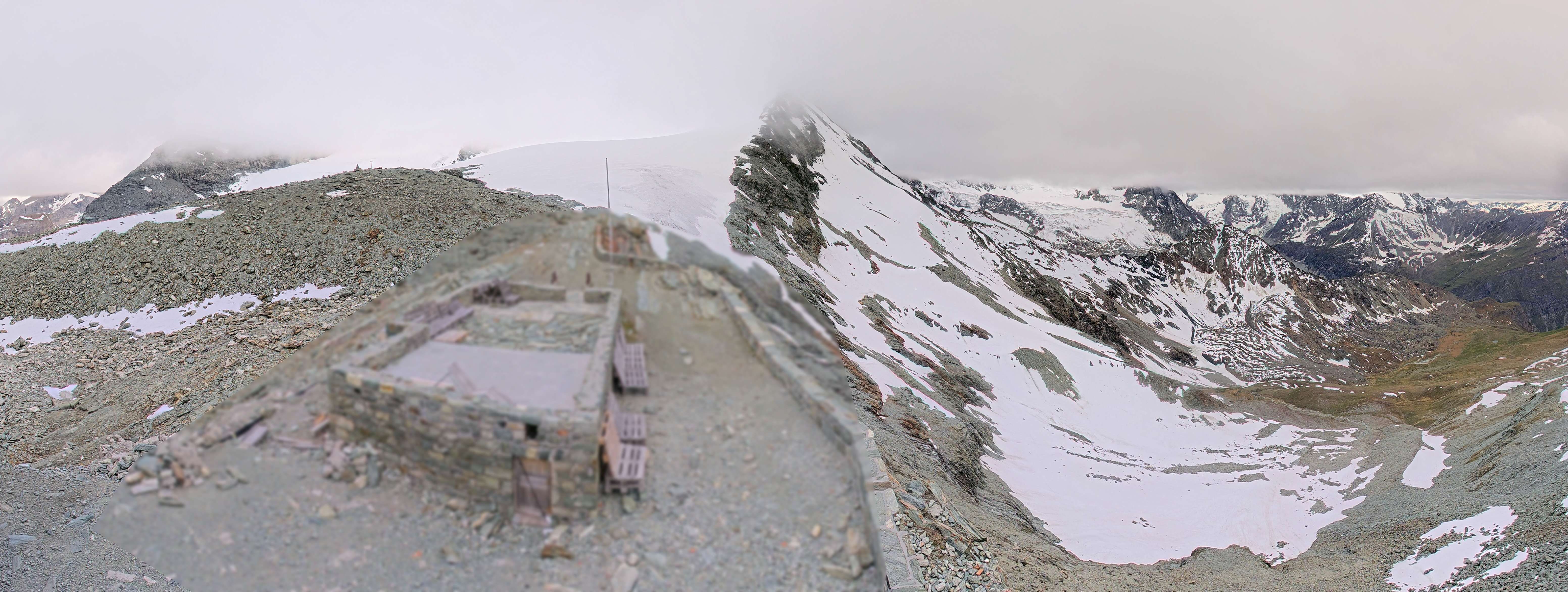 Anniviers › Südosten: Cabane de Tracuit CAS - Turtmann Glacier - Bishorn - Tracuit - Weisshorn