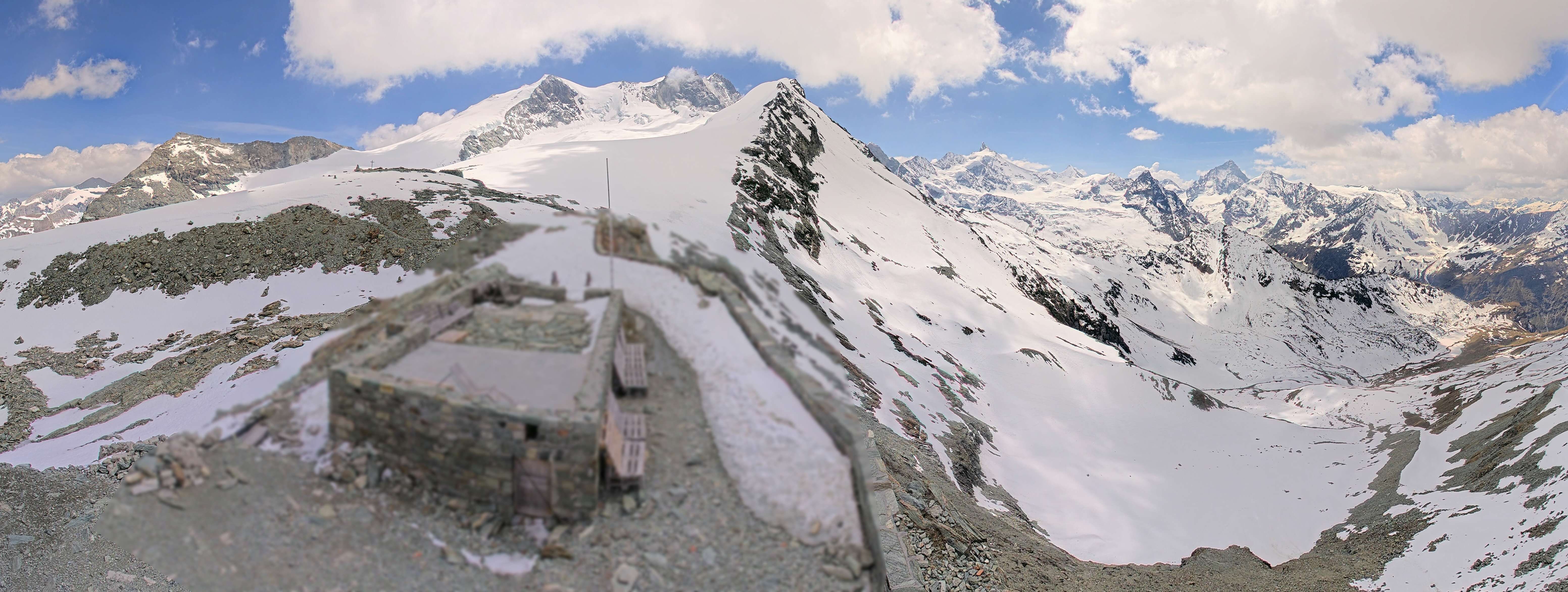 Anniviers › Südosten: Cabane de Tracuit CAS - Turtmann Glacier - Bishorn - Tracuit - Weisshorn