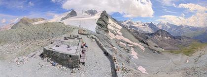 Anniviers › Süd-Ost: Cabane de Tracuit CAS - Turtmann Glacier - Bishorn - Tracuit - Weisshorn