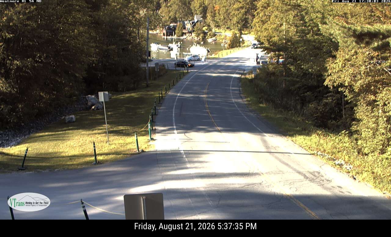 Traffic Cam Westmore: VT-5A NB North