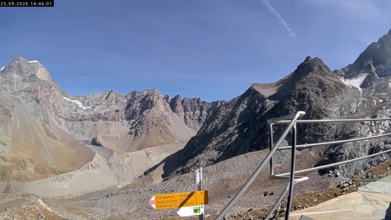 Bourg-Saint-Pierre › Südosten: Glacier de Tseudet - Mont de la Gouille