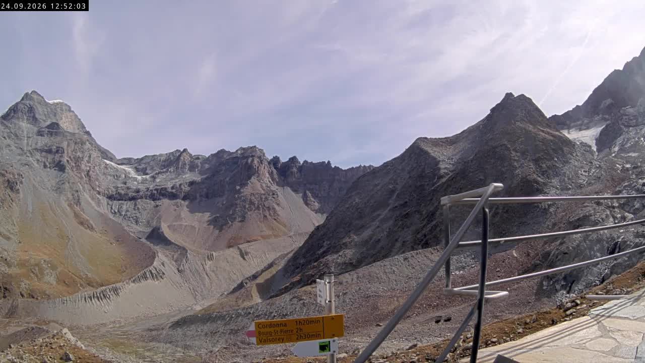 Bourg-Saint-Pierre › Südosten: Glacier de Tseudet - Mont de la Gouille