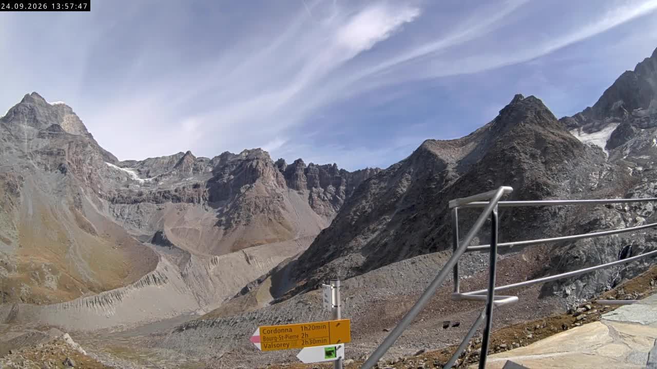 Bourg-Saint-Pierre › Südosten: Glacier de Tseudet - Mont de la Gouille